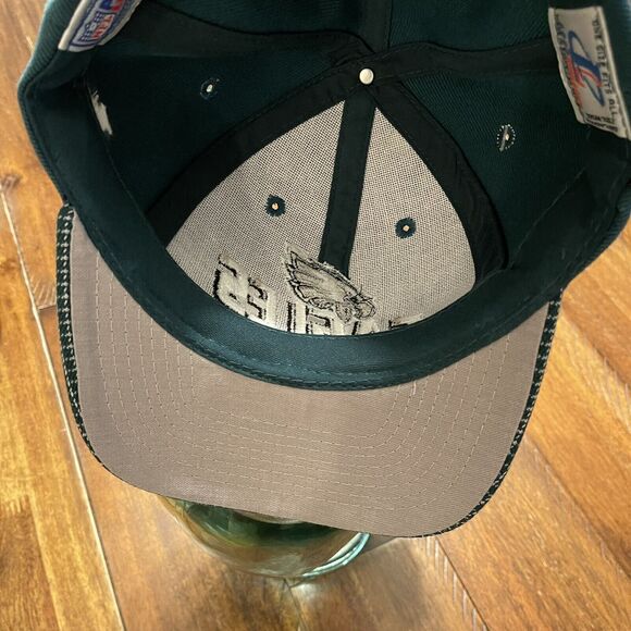 Vtg Philadelphia Eagles logo athletic New Proline Strapback - Picture 10 of 10